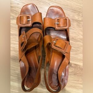 Cole Haan Collection Leather Block heel sandals - 9.5